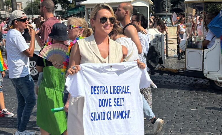 Francesca Pascale Pride Roma 2