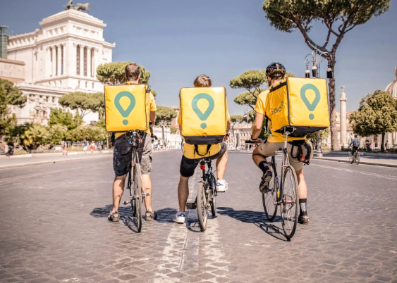 Rider in città
