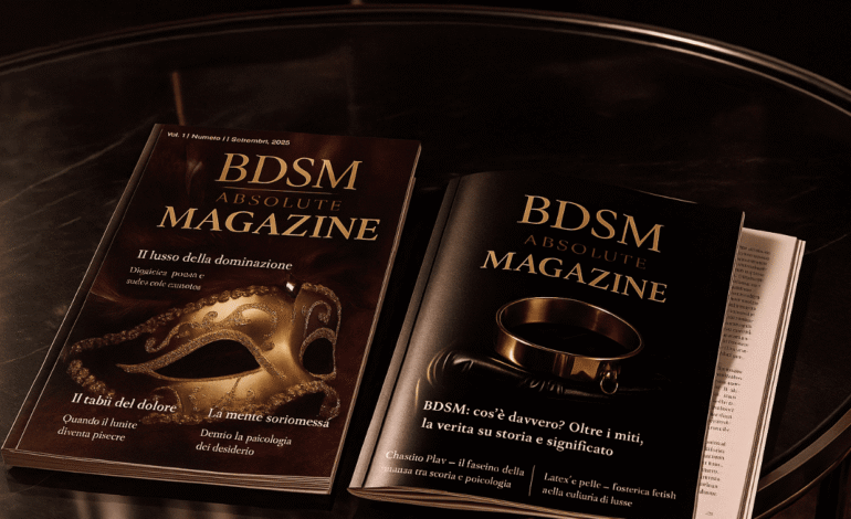  BDSM Absolute, il magazine che celebra il potere del lusso