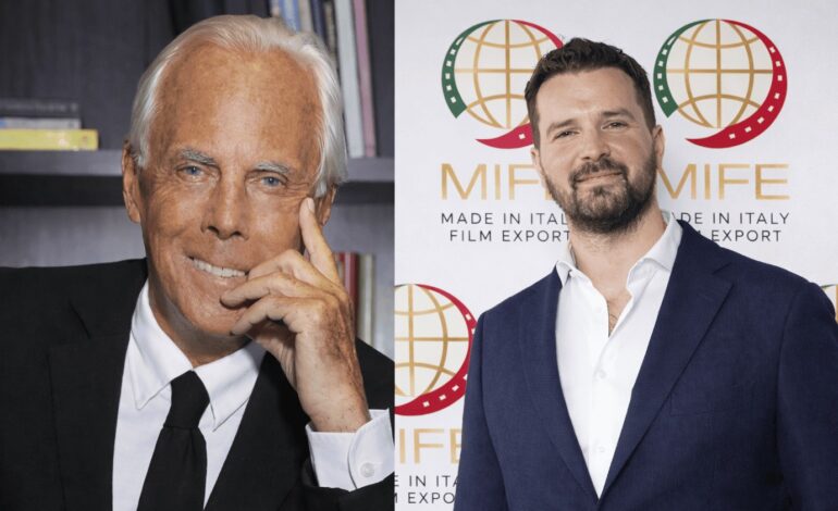 Andrea Iervolino - biopic Armani - cinema PH Press