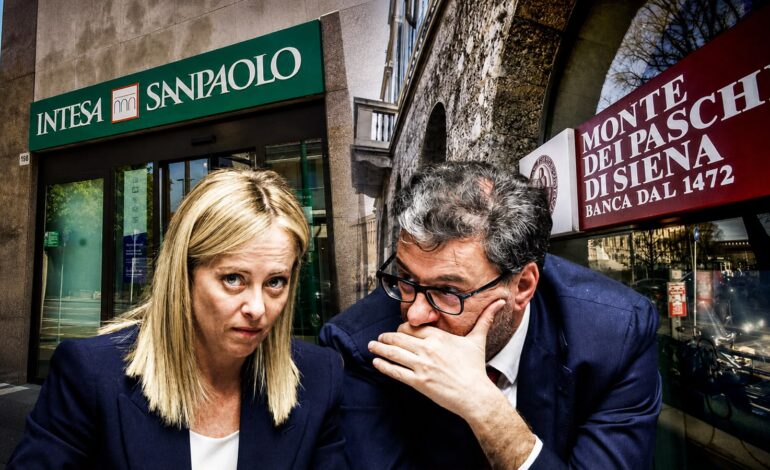  Intesa si prende MPS. Il Governo si dichiara neutrale, ma le consegna una delle chiavi del debito pubblico