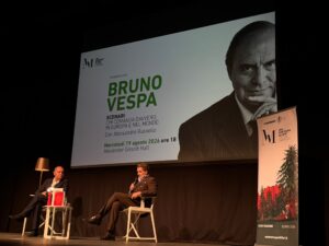 Bruno Vespa Cortina Finimondo ph press