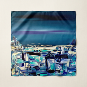 Foulard Talismano ispirato alle opere di Letteria Lilly Russo